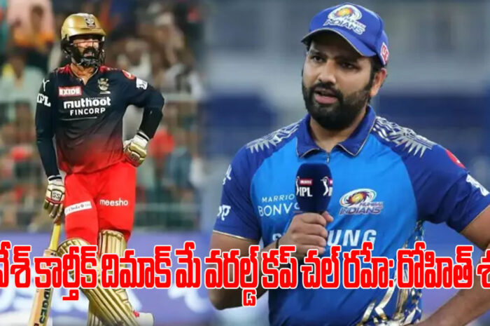 Rohit Sharma, IPL 2024: దినేశ్ కార్తీక్ దిమాక్ మే వరల్డ్ కప్ చల్ రహే