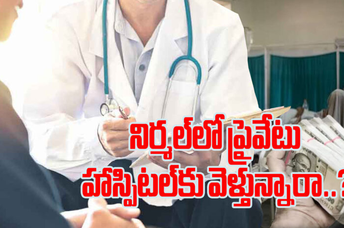 Nirmal Hospitals: నిర్మల్‌లో హాస్పిటల్స్ నయా దందా