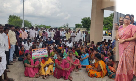 Farmers protest