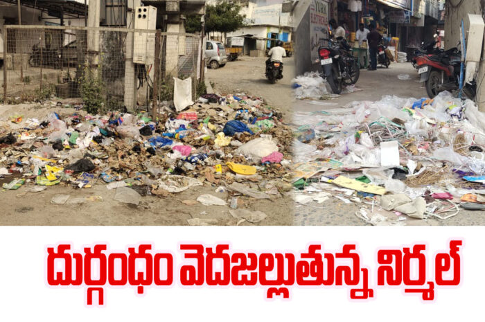 Nirmal Town: దుర్గంధం వెదజల్లుతున్న నిర్మల్