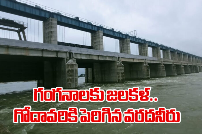 Ganganala: గంగనాలకు జలకళ.. గోదావరికి పెరిగిన వరదనీరు