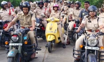 Nirmal police bike rally