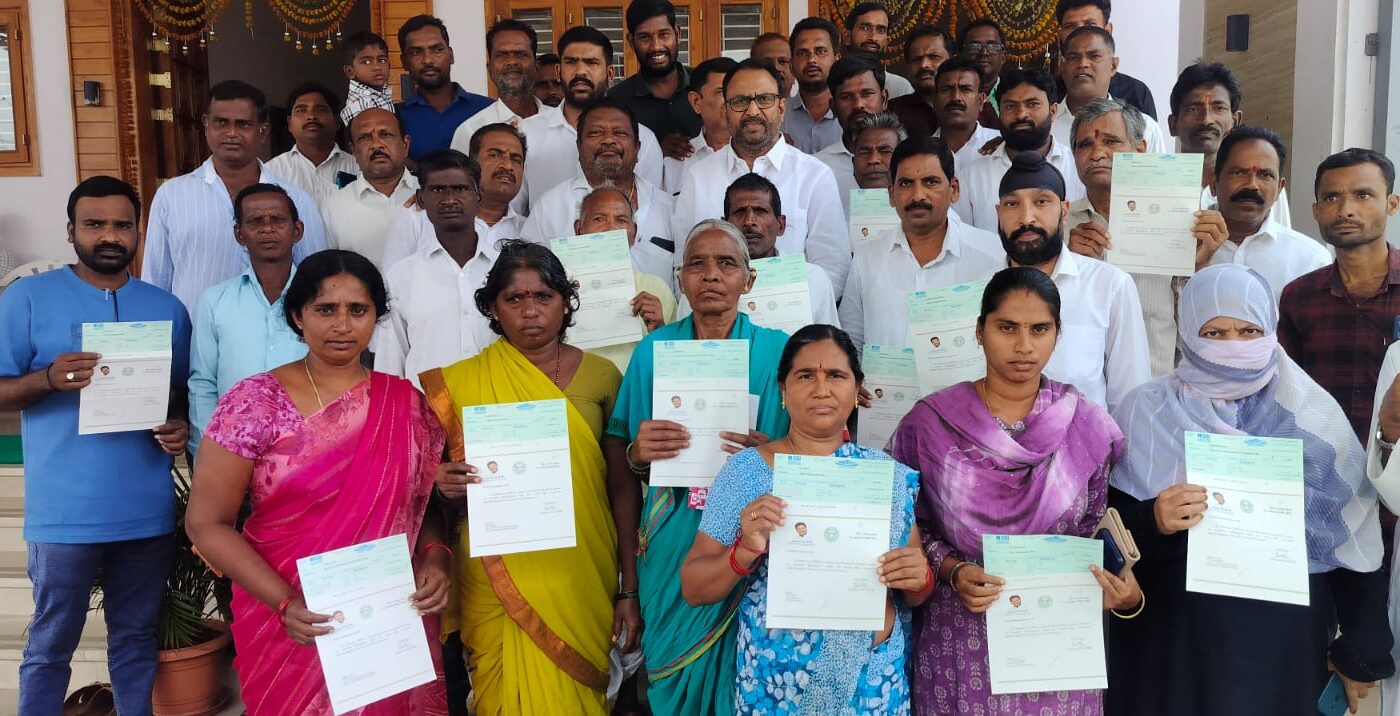 Distribution of CMRF Cheques