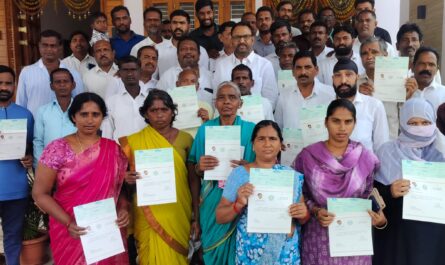 Distribution of CMRF Cheques