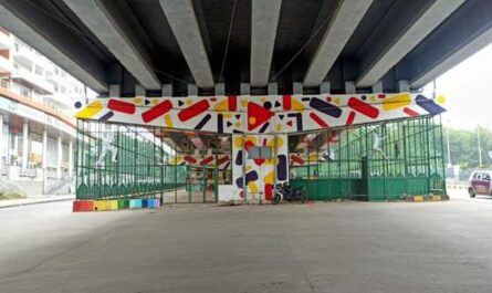 Play ground under the flyover