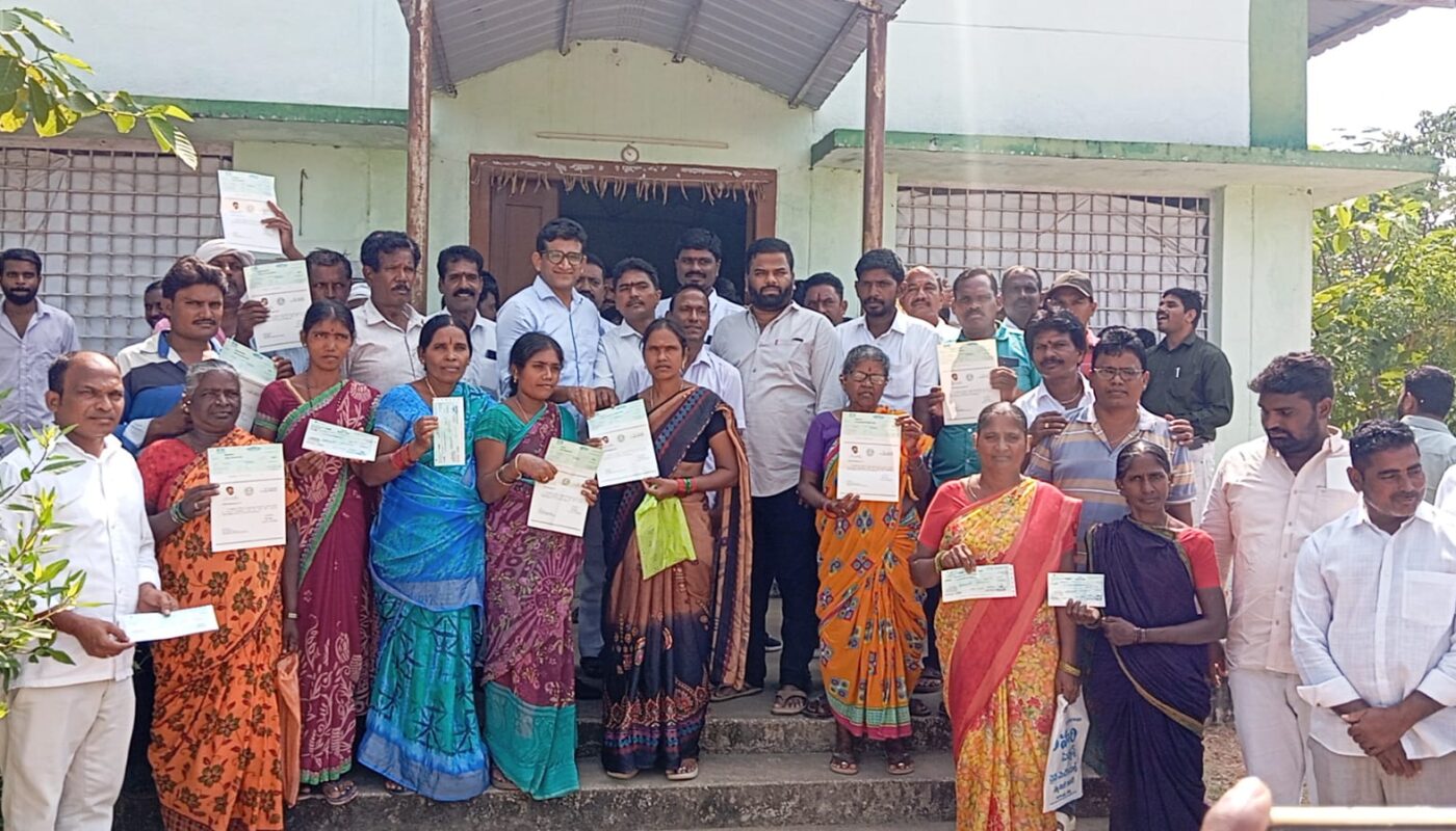 Distribution of Kalyan Lakshmi Cheques