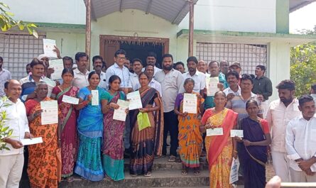 Distribution of Kalyan Lakshmi Cheques