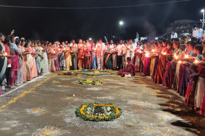 Dharmapuri: ధర్మపురిలో పంచసహస్ర దీపాలంకరణ