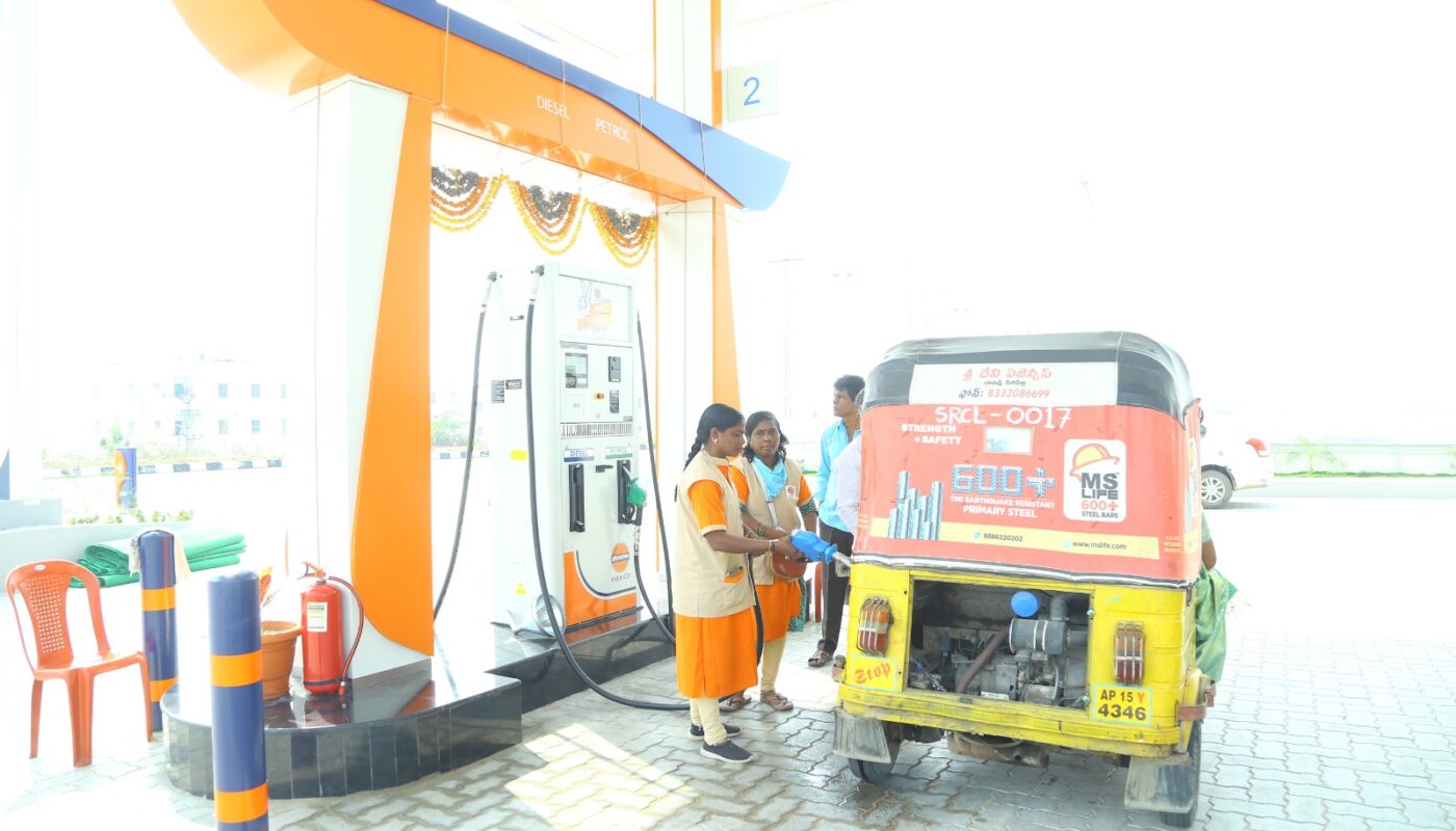 Transgenders Petrol Bunk