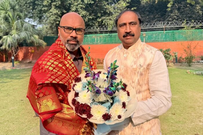 Jagittala MLA Sanjay: నిధులిచ్చి నియోజకవర్గ అభివృద్ధికి కృషిచేయండి : ఎంపీ అర్వింద్‌ను కోరిన జగిత్యాల ఎమ్మెల్యే సంజయ్