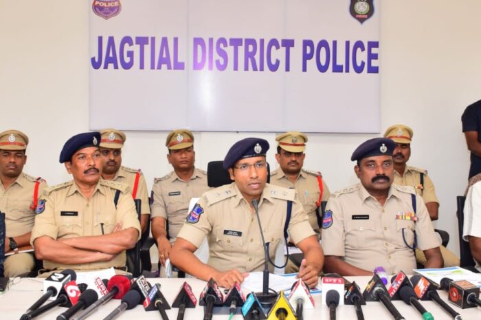 Jagityala District SP: నేరాల సంఖ్య పెరిగినా శాంతి భద్రతలు పదిలమే: వార్షిక నివేదిక వెల్లడిలో ఎస్పీ అశోక్ కుమార్