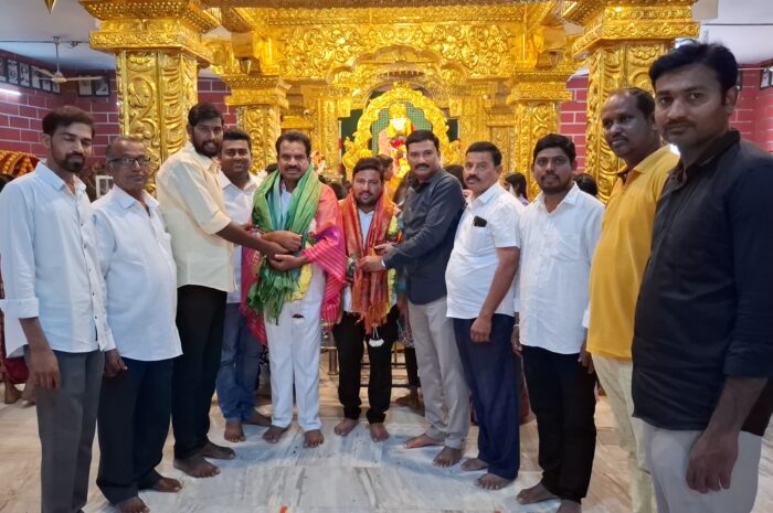 Sai baba Temple Chairman: సాయిబాబా ఆలయ అభివృద్ధికి కృషి: ఆలయ చైర్మన్ బురాజ్ గంగోని