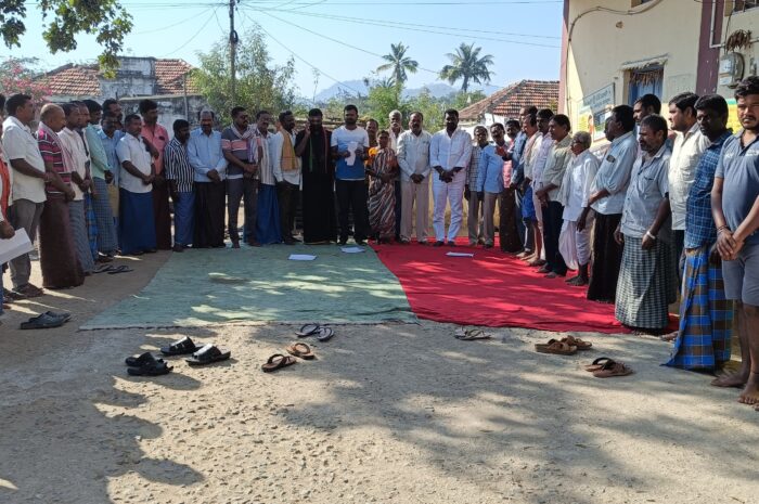 Collection of signatures: ప్రాథమిక వ్యవసాయ సహకార సంఘం ఏర్పాటుకు సంతకాల సేకరణ