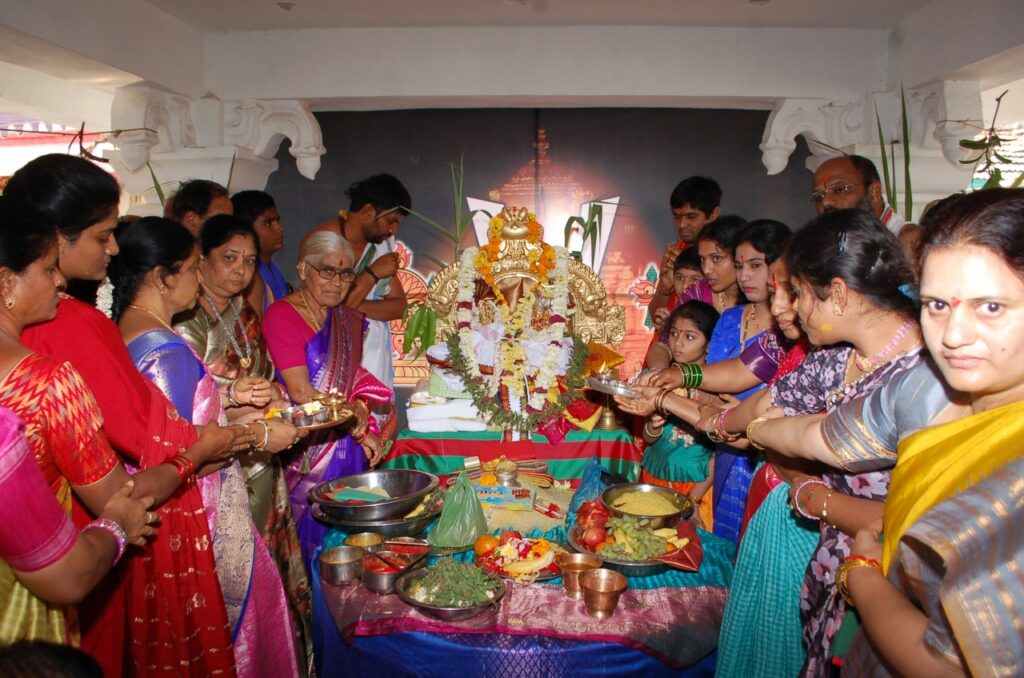 Godadevi Ranganathula's marriage mahotsav