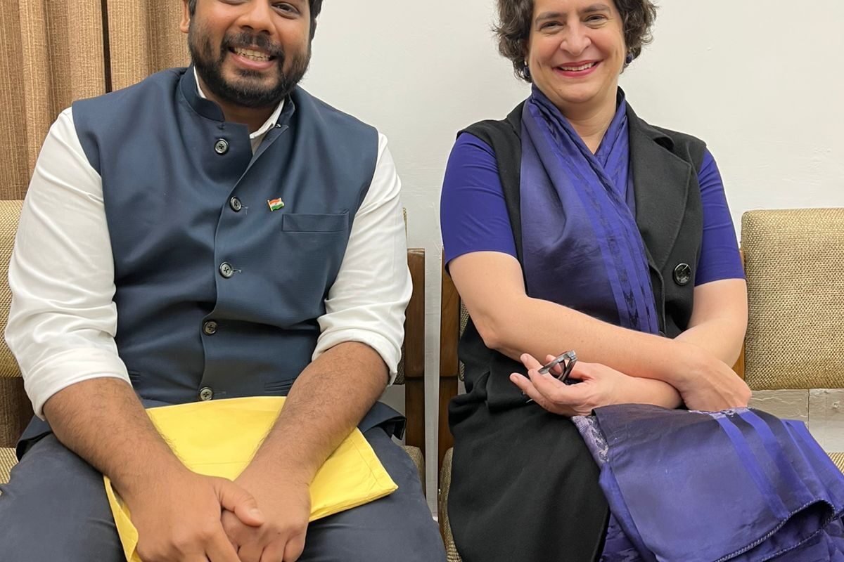 MP Gaddam Vamsi krishna