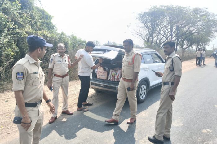 Inspection of vehicles: ఎమ్మెల్సీ ఎన్నికల నేపథ్యంలో వాహనాల తనిఖీ