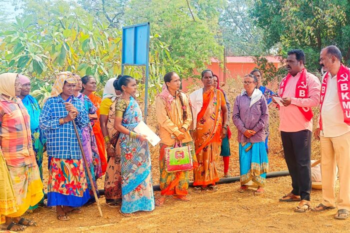 BKMU: ఉపాధి కూలి రూ.600 చెల్లించాలి: బీకేఎంయూ రాష్ట్ర కార్యదర్శి కొయ్యడ సృజన్ కుమార్