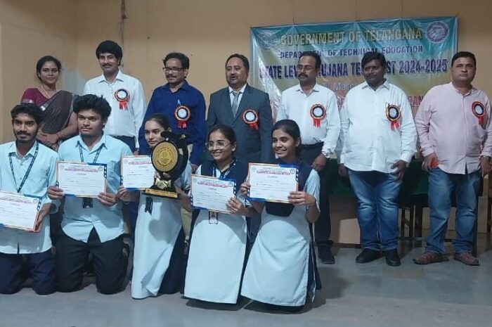 Nirmal Polytechnic Students: నిర్మల్ ప్రభుత్వ పాలిటెక్నిక్ కళాశాల విద్యార్థులు గ్రేట్: ప్రమాద జరిగిన వెంటనే సమాచారం ఇస్తుంది