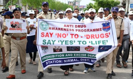 Drug awareness rally