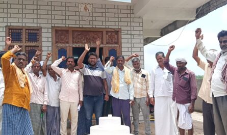 Farmers protest