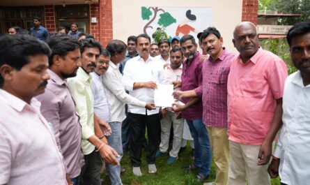 Telangana journalists housing plots Nirmal Jupally Krishna Rao Maheshwar Reddy