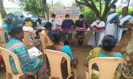 TB Awareness and Free Health Screening under TB Mukt Bharat Abhiyan in Rajanna Sircilla