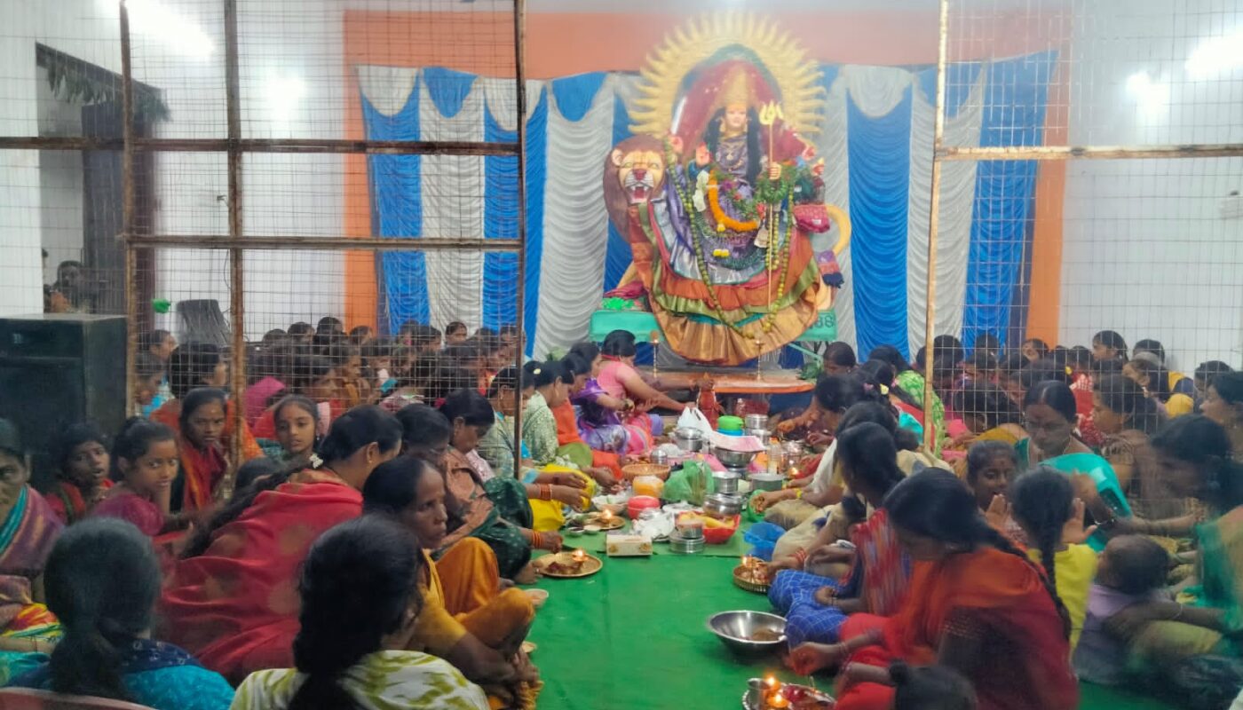 101 Types of Naivedyam Offered to Goddess Durga at Shivajinagar