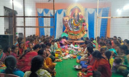 101 Types of Naivedyam Offered to Goddess Durga at Shivajinagar