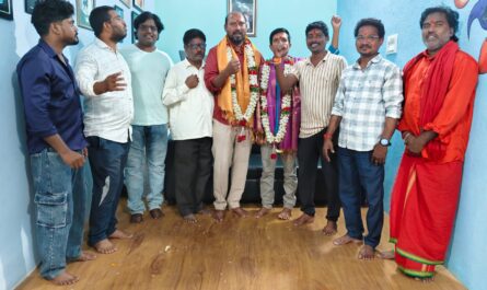 Rajender Goud elected as Nirmal District Artist Union President
