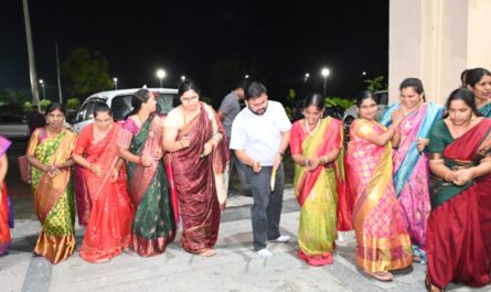 Bathukamma video contest Nirmal