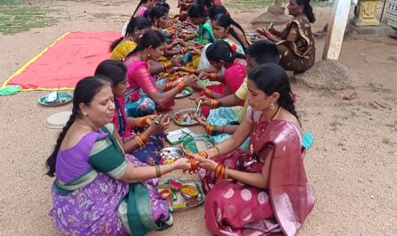Friendship Bangles Festival celebrated in Khanapur during Vinayaka Navaratri