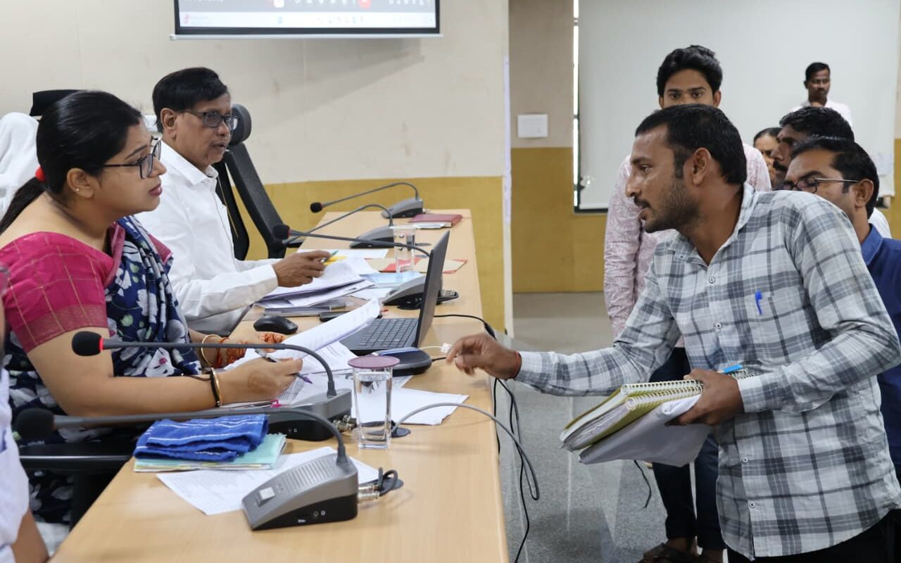 Prajavani petitions speedy resolution Nirmal Collector Abhilash Abhinav