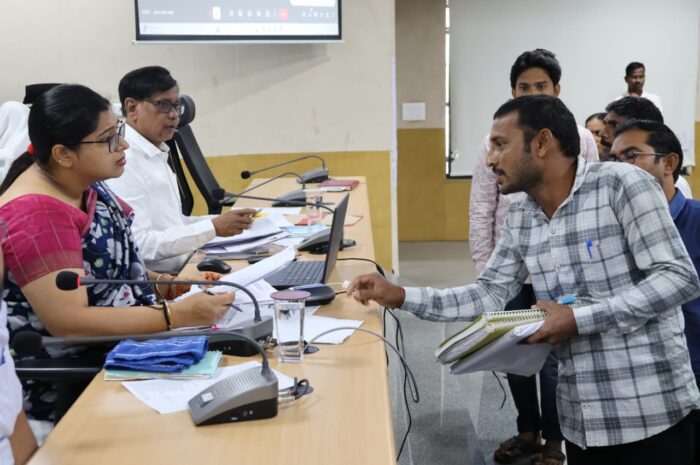 Prajavani petitions speedy resolution Nirmal Collector Abhilash Abhinav: ప్రజావాణి దరఖాస్తులను త్వరితగతిన పరిష్కరించాలి: నిర్మల్ కలెక్టర్ అభిలాష అభినవ్