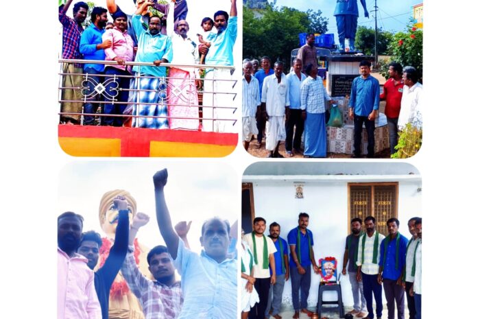 Komaram Bheem Vardhanti celebrations in Lokeshwaram: ఘనంగా కొమురం భీమ్ వర్ధంతి వేడుకలు