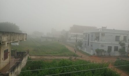 Dense fog in Khanapur Telangana
